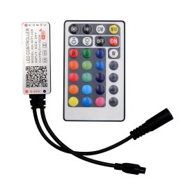   V-TAC RGB + CCT LED szalag WiFi vezérlő távirányítóval 12/24V - SKU 2900