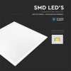 V-TAC PRO LED panel természetes fehér 29W 60 x 60cm, 120 Lm/W - SKU 20419