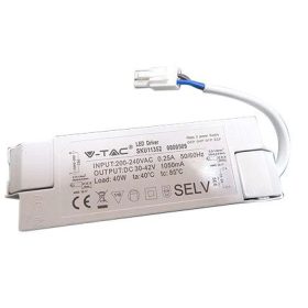  V-TAC nem dimmelhető tápegység 40W LED panelekhez - SKU 11352