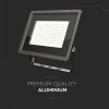V-TAC F-széria LED reflektor 100W hideg fehér, fekete házzal - SKU 6723