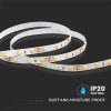 V-TAC LED szalag IP20 SMD 4040 chip 60 db/m természetes fehér - SKU 2932