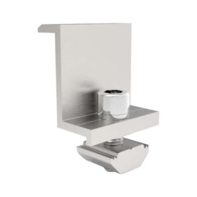   V-TAC sínre szerelhető végrögzítő napelemekhez, 4 db/csomag - SKU 11388