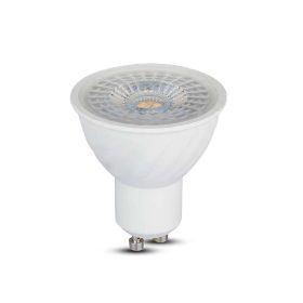   V-TAC GU10 LED spot égő dimmelhető 6W hideg fehér 110° - SKU 21200