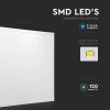 V-TAC süllyeszthető LED panel természetes fehér 36W 60 x 60cm, 120 Lm/W, Back-Lit - SKU 216706