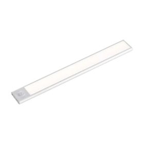   V-TAC 1.5W, 2in1 akkumulátoros LED bútorvilágítás, természetes fehér, ezüst házzal, 30 cm - SKU 2958