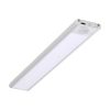 V-TAC 1.5W, 2in1 akkumulátoros LED bútorvilágítás, természetes fehér, ezüst házzal, 30 cm - SKU 2958