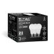 V-TAC 15W E27 meleg fehér A65 LED égő csomag (3 db) - SKU 212819