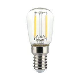   V-TAC 2W E14 természetes fehér filament ST26 LED égő - SKU 214445