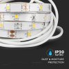 V-TAC dimmelhető LED szalag szett mozgásérzékelővel SMD 2835, 30 db/m természetes fehér - SKU 212549