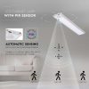 V-TAC 2W, 2in1 akkumulátoros LED bútorvilágítás, természetes fehér, ezüst házzal, 40 cm - SKU 2962