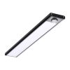 V-TAC 2W, 2in1 akkumulátoros LED bútorvilágítás, természetes fehér, fekete házzal, 40 cm - SKU 2963