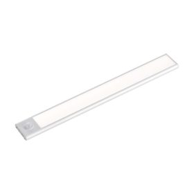   V-TAC 2.5W, 2in1 akkumulátoros LED bútorvilágítás, természetes fehér, ezüst házzal, 60 cm - SKU 2966