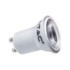 V-TAC kisfejű GU10 LED spot égő 2W meleg fehér 38°, o35mm széles - SKU 21869
