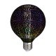V-TAC 4W E27 3D hatású filament G125 LED égő - SKU 212706