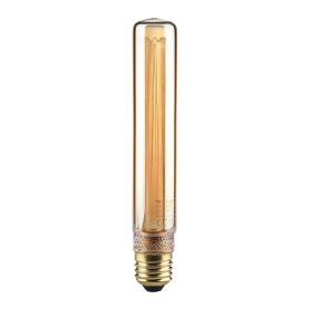   V-TAC Vintage 2W borostyán E27 ART filament T30 LED égő, 1800K - SKU 217473