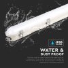 V-TAC LED lámpa 150cm 48W IP65 természetes fehér, fehér fedlap, 120 Lm/W (M-széria) - SKU 2120215