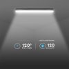 V-TAC LED lámpa 150cm 48W IP65 természetes fehér, fehér fedlap, 120 Lm/W (M-széria) - SKU 2120215