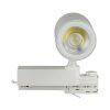 V-TAC LED 10°-os sínes spotlámpa állítható szöggel, 35W hideg fehér - SKU 211257