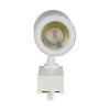 V-TAC LED 10°-os sínes spotlámpa állítható szöggel, 35W hideg fehér - SKU 211257