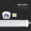 V-TAC armatúra, LED lámpa 150cm 32W IP65 hideg fehér, 160 Lm/W (GX-széria) - SKU 216484