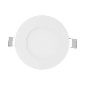   V-TAC süllyeszthető kerek fémházas LED panel 3W hideg fehér - SKU 216294