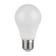 V-TAC 10.5W E27 meleg fehér A60 LED égő, 100 Lm/W - SKU 217350