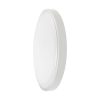 V-TAC mennyezeti kerek 24W lámpa, IP44, fehér, szenzorral, meleg fehér, 100 Lm/W - SKU 7662