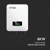 V-TAC egyfázisú, Afore AF6K-SL, 5kW hibrid napelem inverter - SKU 11514