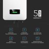V-TAC egyfázisú, Afore AF6K-SL, 5kW hibrid napelem inverter - SKU 11514