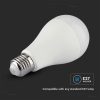 V-TAC E27 okos A65 LED égő 14W RGB+CCT, 100 Lm/W - SKU 2999