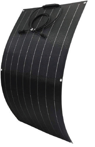 V-TAC flexibilis napelem hordozható töltőállomáshoz, 100W - SKU 11568