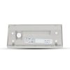 V-TAC Landscape 12W kültéri fali LED lámpa természetes fehér, fehér házzal, 100 Lm/W - SKU 6814