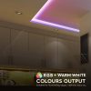 V-TAC 5m-es, smart LED neon szalag szett, RGB, futófény IP68 - SKU 3005