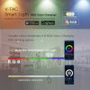 V-TAC 5m-es, smart LED neon szalag szett, RGB, futófény IP68 - SKU 3005