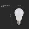 V-TAC 10.5W E27 természetes fehér A60 LED égő, 100 Lm/W - SKU 21178