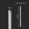 V-TAC üveg LED fénycső 150cm T8 20W meleg fehér, 105 Lm/W - SKU 7799