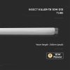 V-TAC T8 10W fénycső, SKU 11180 fali rovarcsapdához, 345mm hosszú - SKU 11216