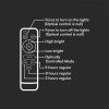 V-TAC 6000mAh napelemes LED reflektor 10W hideg fehér, 800 Lumen, fekete házzal - SKU 7823