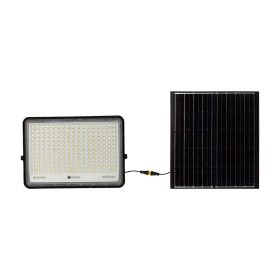   V-TAC 20000mAh napelemes LED reflektor 30W hideg fehér, 2600 Lumen, fekete házzal - SKU 7829