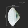 V-TAC PAR56 18W LED medencevilágítás, IP68, hideg fehér, 110 Lm/W - SKU 8024