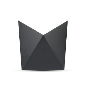   V-TAC 5W kültéri, fekete, fali LED lámpa természetes fehér - SKU 218283