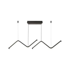   V-TAC kettős hullám 12W Designer csillár, fekete házzal, természetes fehér - SKU 6937