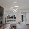 V-TAC fehér házas 3 körös csillár, 32W, Meleg fehér, 120 Lm/W - SKU 8018