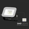 V-TAC SP-széria LED reflektor 10W természetes fehér, fekete ház - SKU 9899