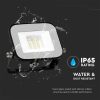 V-TAC SP-széria LED reflektor 10W természetes fehér, fekete ház - SKU 9899