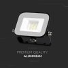 V-TAC SP-széria LED reflektor 10W természetes fehér, fekete ház - SKU 9899