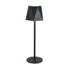 V-TAC 1.5W fekete, érintéssel vezérelhető akkumulátoros LED lámpa, CCT - SKU 10330