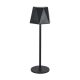 V-TAC 1.5W fekete, érintéssel vezérelhető akkumulátoros LED lámpa, CCT - SKU 10330