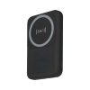 V-TAC 10000mAh powerbank, MagSafe vezeték nélküli töltéssel, fekete - SKU 23038