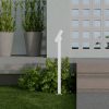V-TAC 4W LED állólámpa állítható fejjel, 100 cm fehér házzal, meleg fehér - SKU 10476